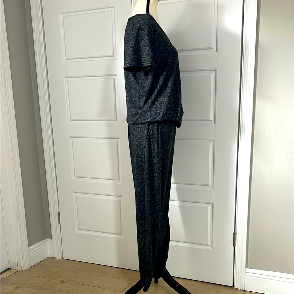 32 Degrees Women's Dark Gray Pajama Loungewear Set Super Soft and Comfy Pockets - Picture 4 of 12